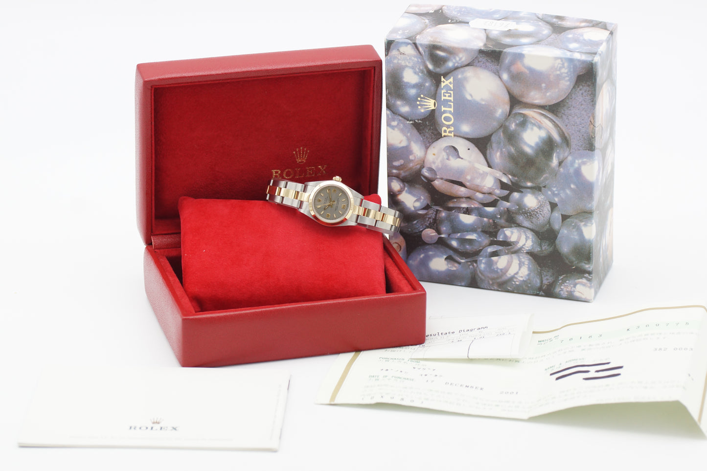 Rolex Datejust 31 Grau 76183 Full-Set 2001