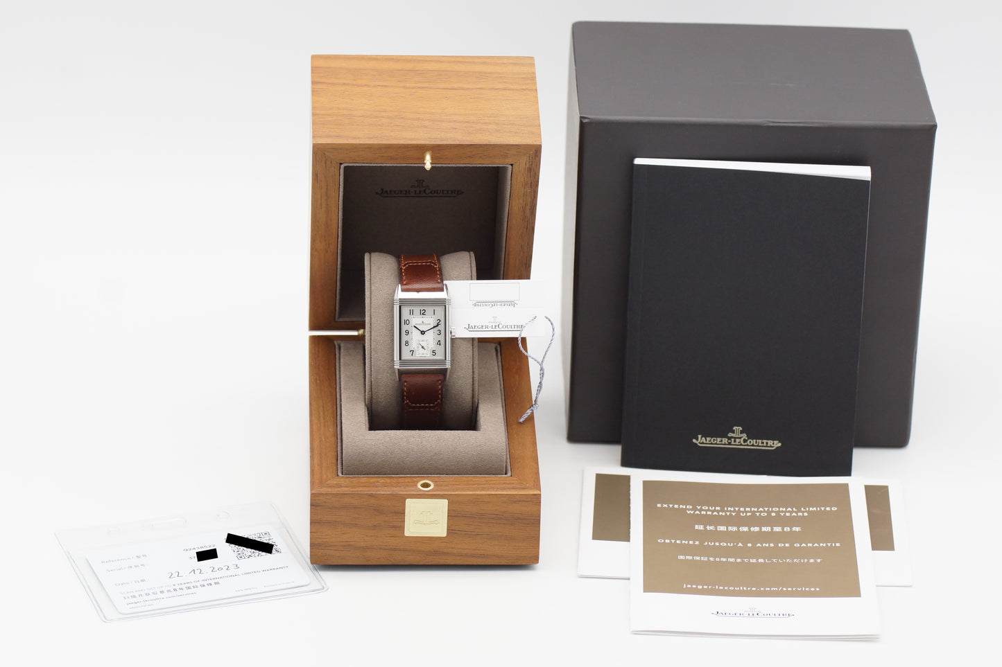 Jaeger-LeCoultre Reverso Small Q2438522/213.8.62 Weiß Full-Set 2023