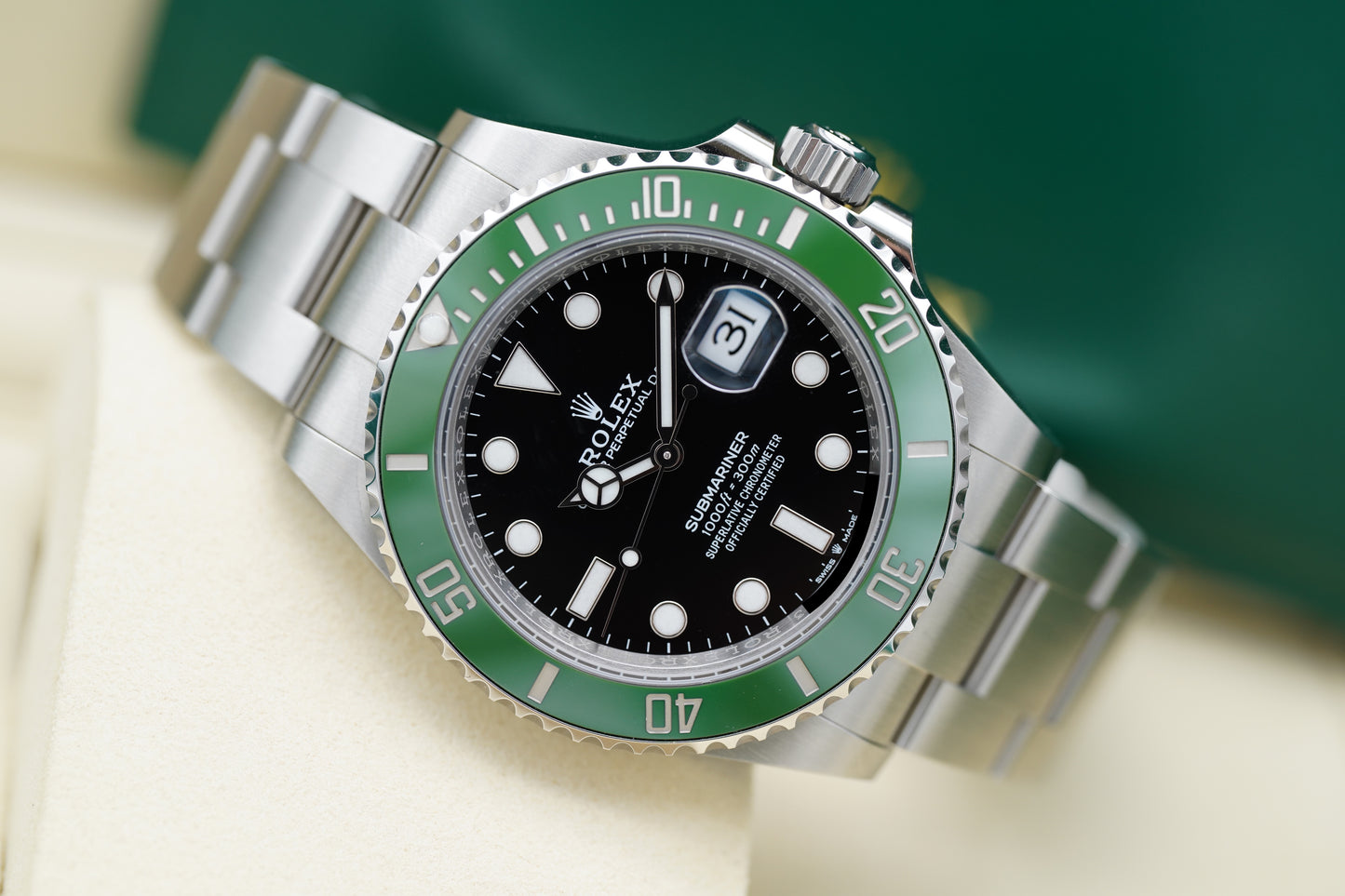 Rolex Submariner Date Starbucks 126610LV Grün 06/2026
