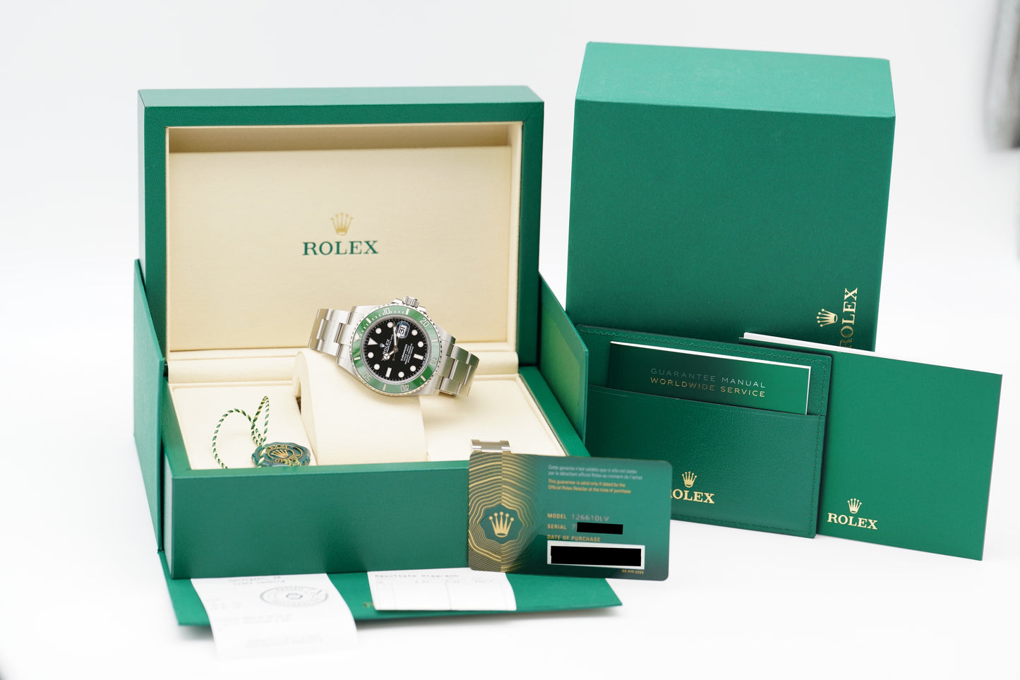 Rolex Submariner Date Starbucks 126610LV Grün 06/2026