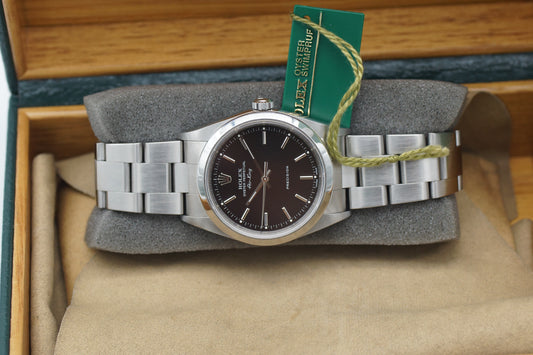 Rolex Air-King Precision 14000M Schwarz Full-Set 2000