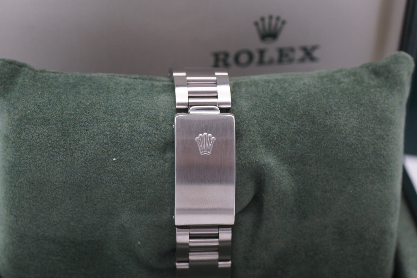 Rolex Oyster Perpetual 31 Schwarz 77080 2001 Full-Set