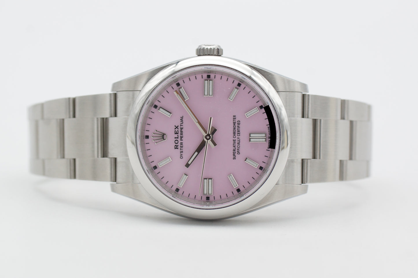 Rolex Oyster Perpetual 36 Pink Candy 126000 Neu 2025