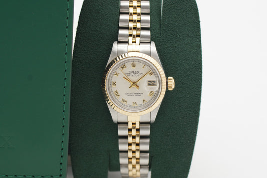 Rolex Lady-Datejust 26 Bicolor 69173 Pyramid 1984
