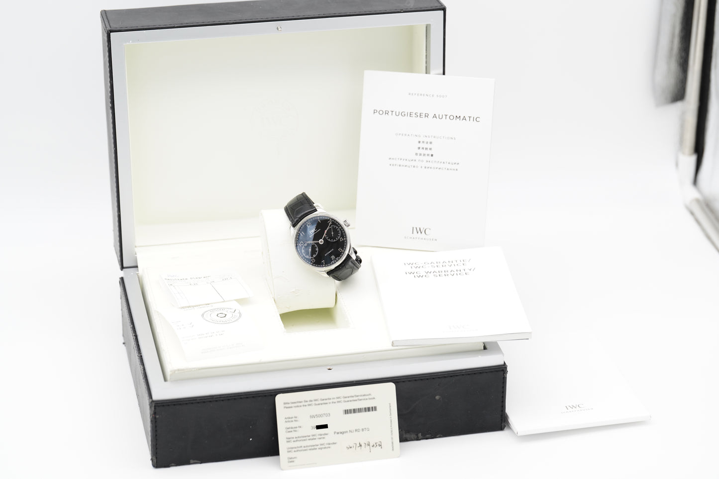IWC Portugieser Automatik 7 Days IW500703 Full-Set 2017