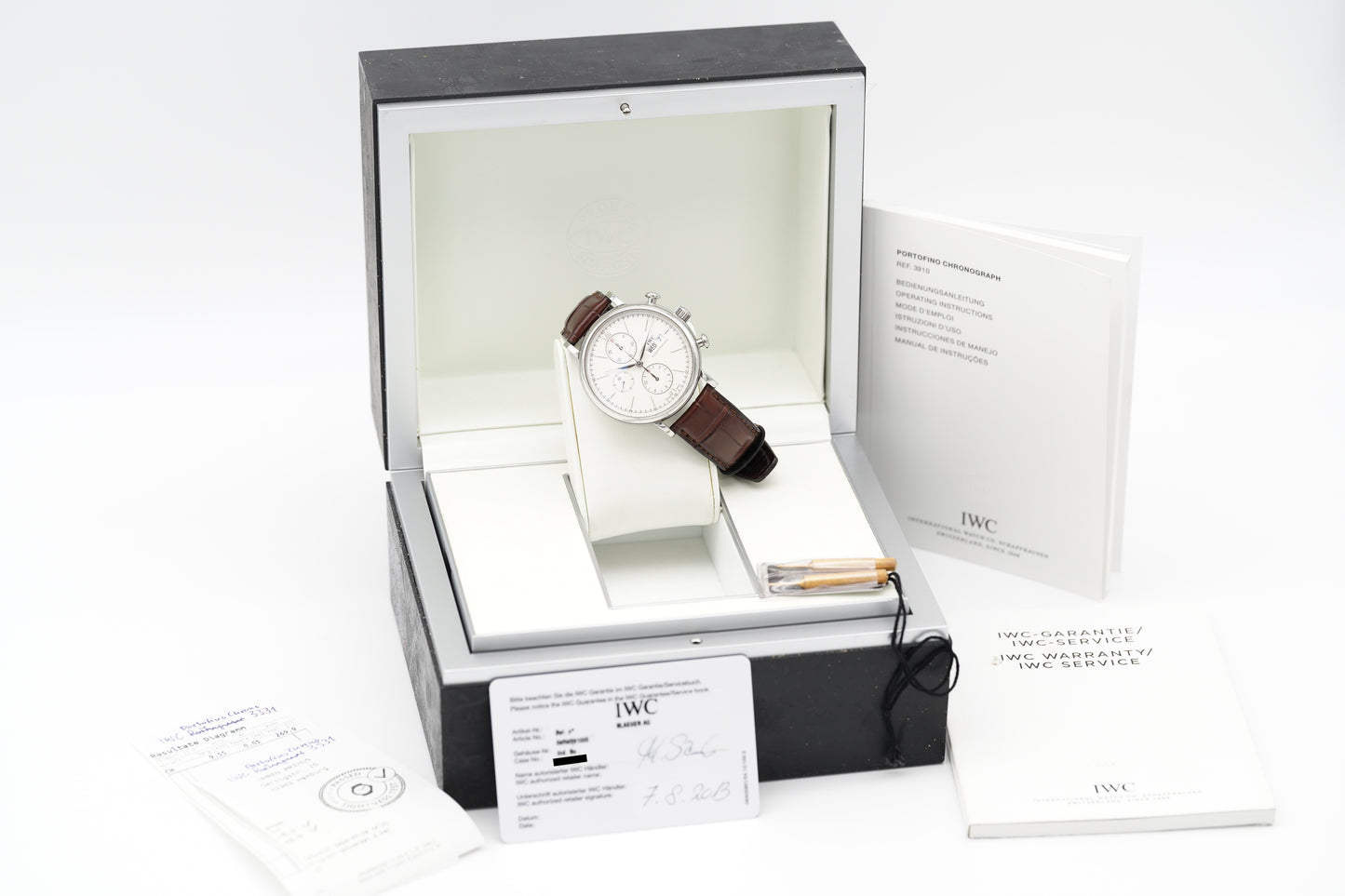 IWC Portofino Chronograph IW391005 Full-Set 2013