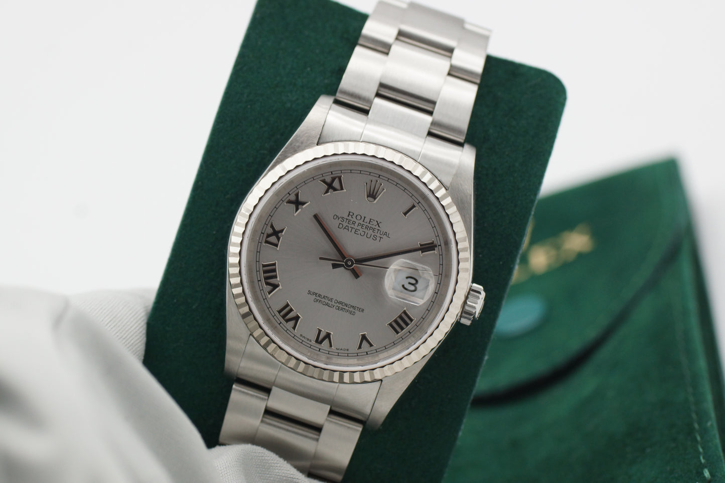 Rolex Datejust 36 16234 Grau 2003