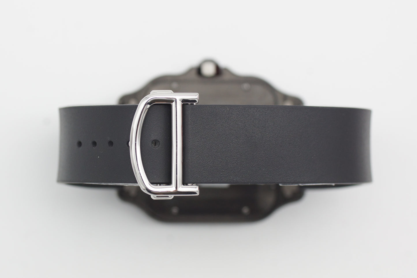 Cartier Santos De Cartier Black Steel WSSA0039 39,8mm Schwarz Full-Set 2023