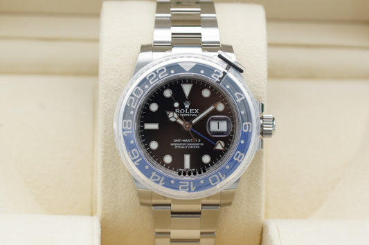 Rolex GMT-Master II "Batman" 116710BLNR Full-Set 2018 NEU/NOS