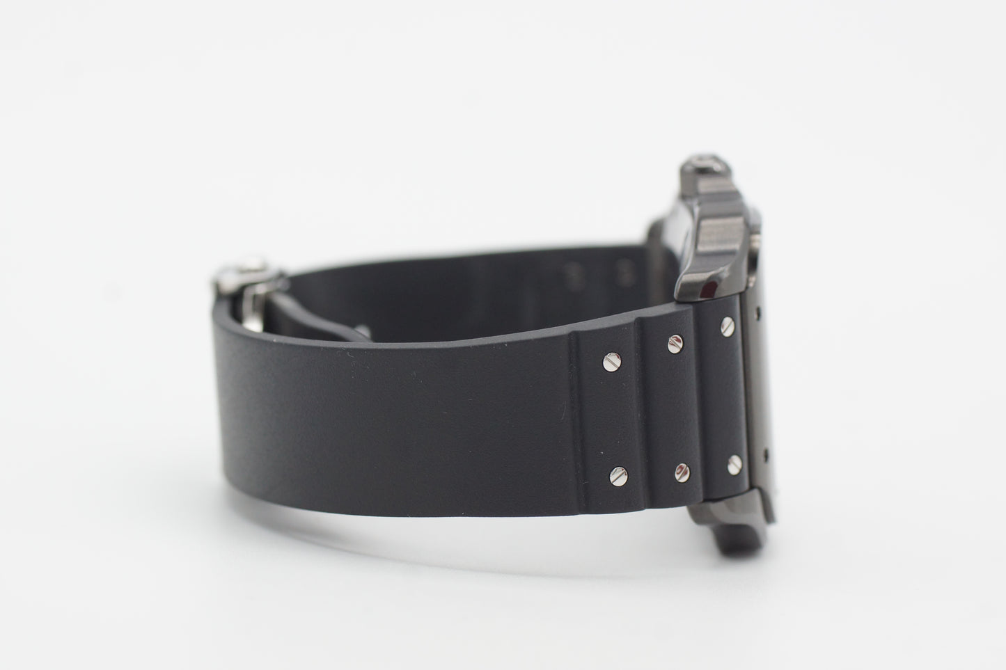 Cartier Santos De Cartier Black Steel WSSA0039 39,8mm Schwarz Full-Set 2023