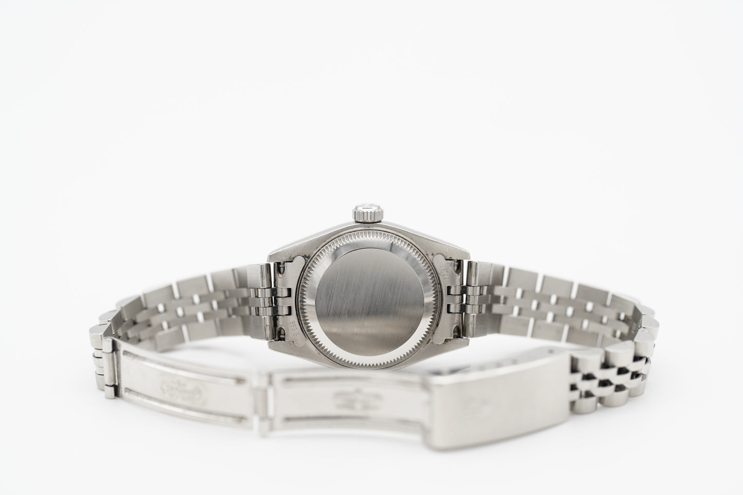 Rolex Lady-Datejust 79174G Silber Diamanten Full-Set 2003