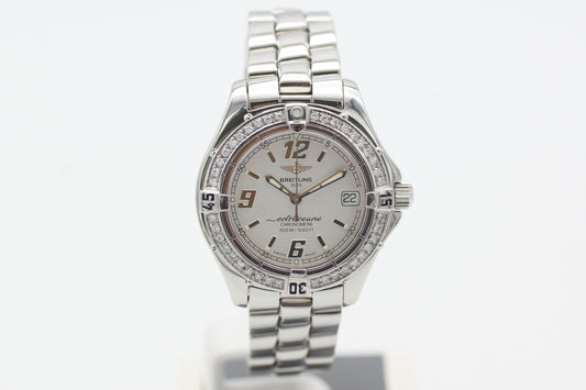 Breitling Colt Oceane A77350 Diamantlünette 33mm