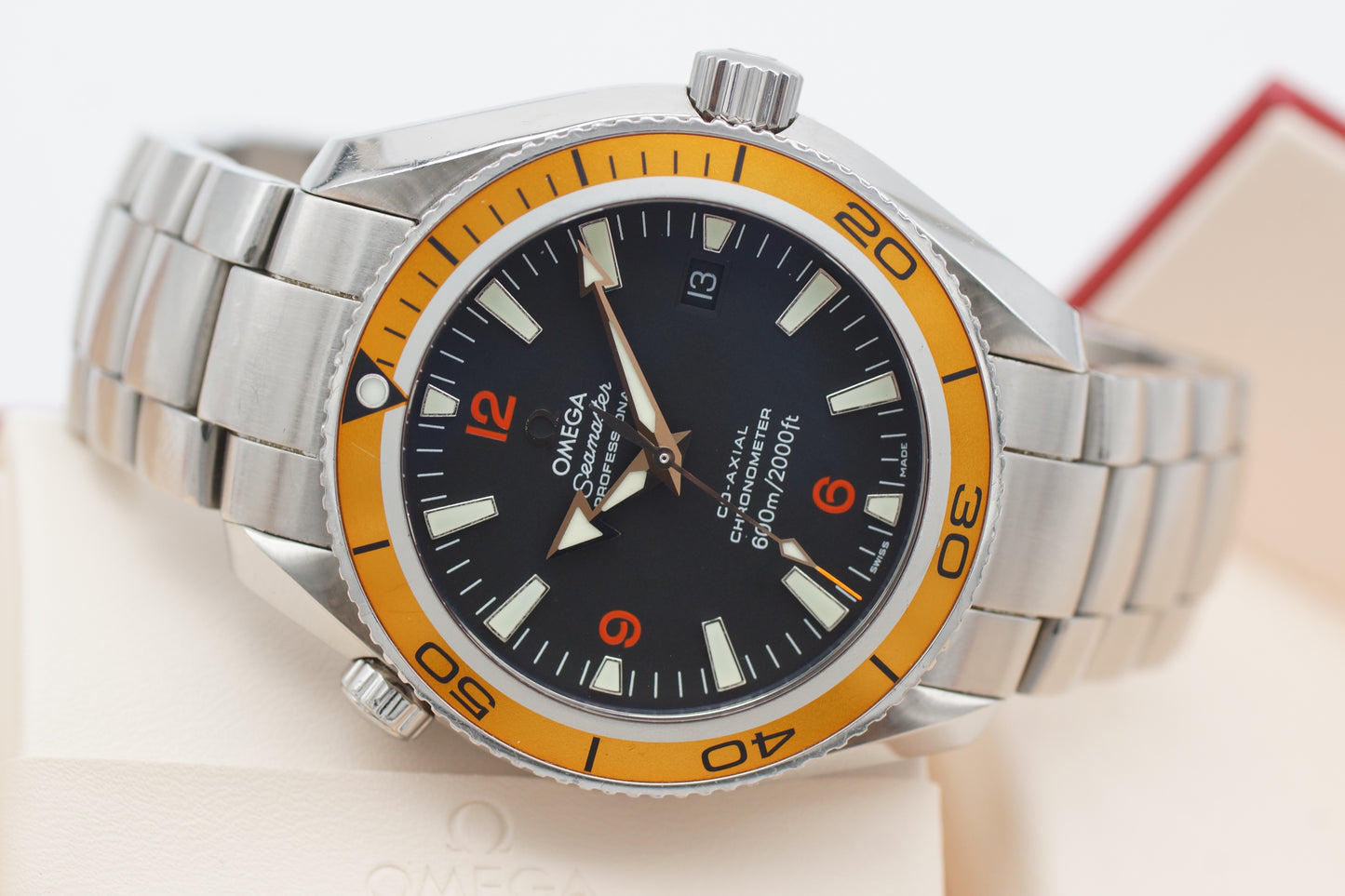 Omega Seamaster Planet Ocean 42 mm 2209.50 Schwarz 2007