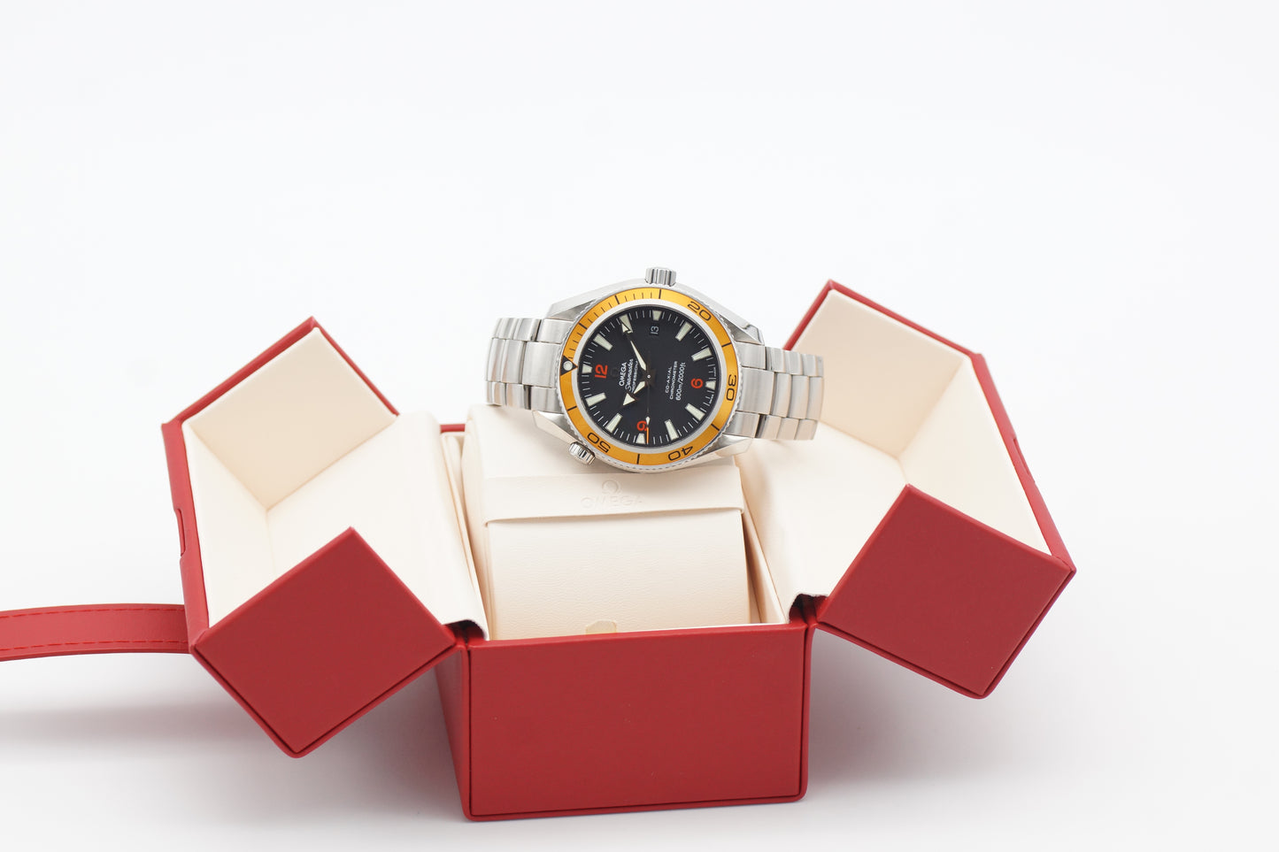 Omega Seamaster Planet Ocean 42 mm 2209.50 Schwarz 2007