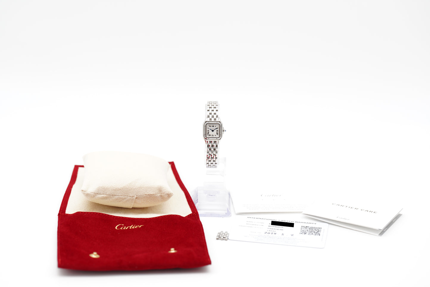 Cartier Panthere Mini Stahl WSPN0019 Weiß Quartz 2024