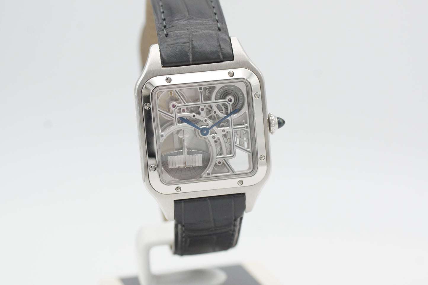 Cartier Santos Dumont Skeleton WHSA0032 Full-Set 2023