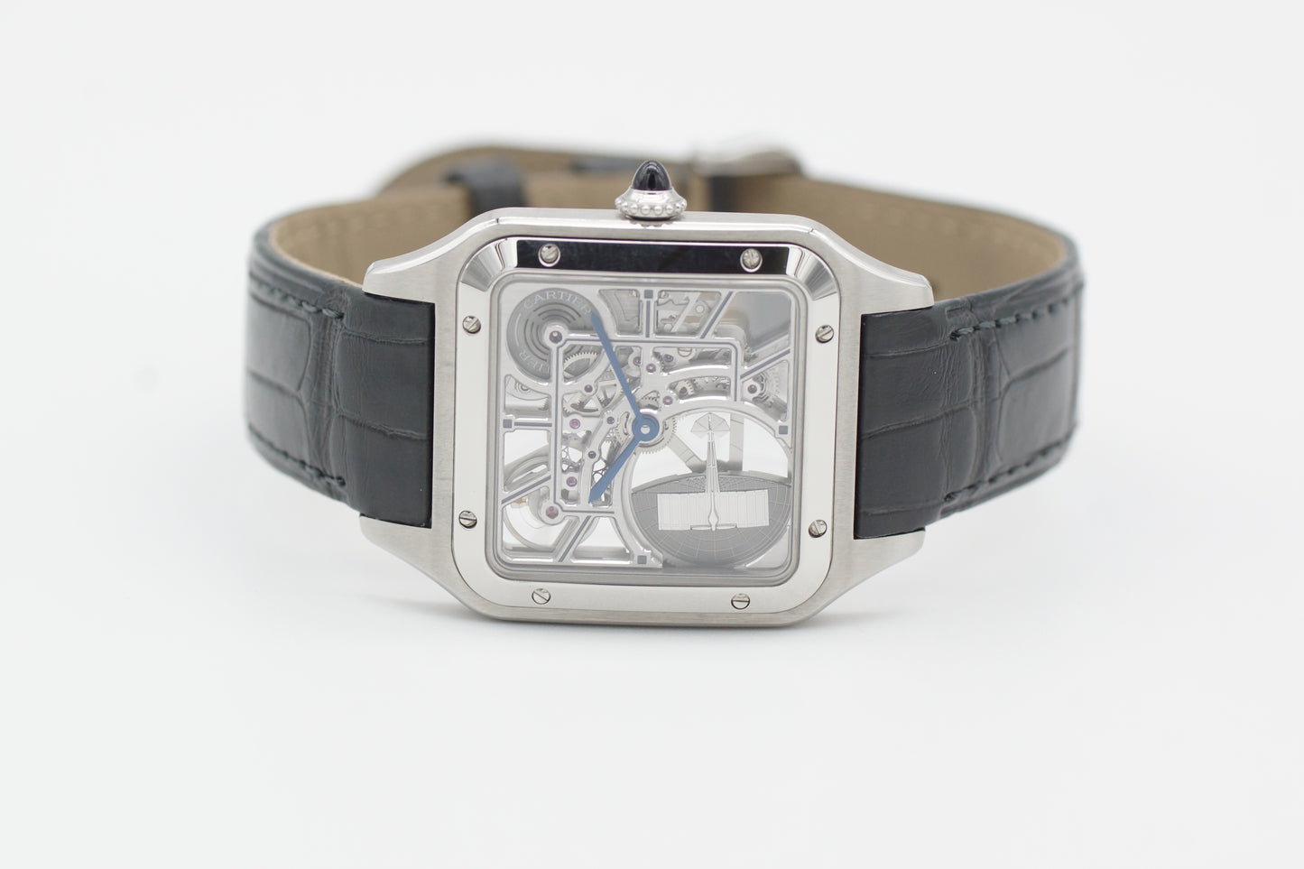 Cartier Santos Dumont Skeleton WHSA0032 Full-Set 2023