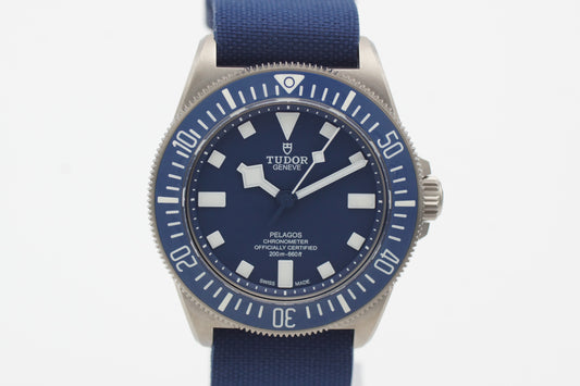 Tudor Pelagos FXD MN22 25707B/22 Blau Full-Set 2022
