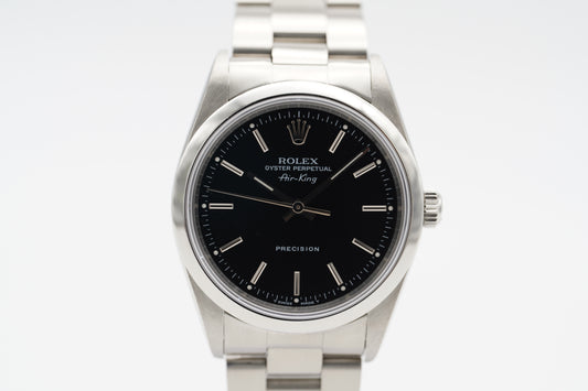 Rolex Air-King 14000 Schwarz 1995