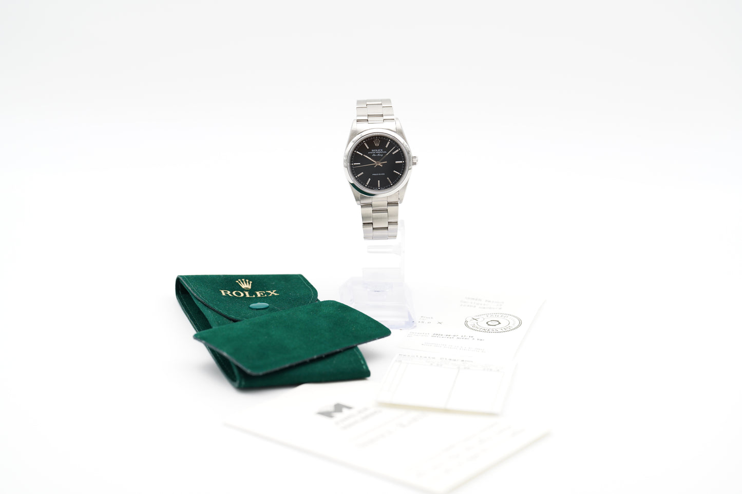 Rolex Air-King 14000 Schwarz 1995