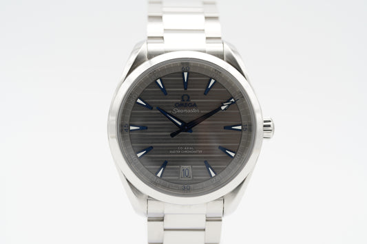 Omega Seamaster Aqua Terra 220.10.41.21.06.001 Grau Full-Set 2021