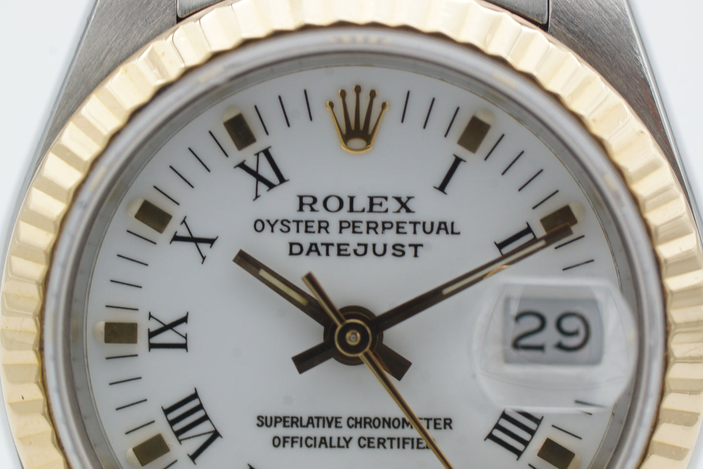 Rolex Lady-Datejust 26 Bicolor 69173 Weiß
