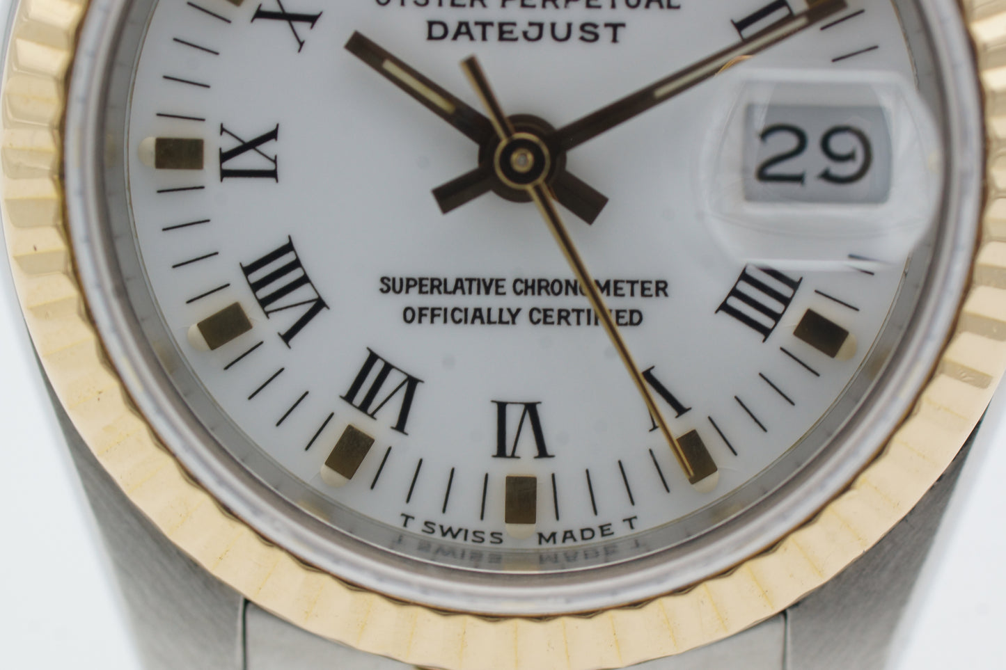 Rolex Lady-Datejust 26 Bicolor 69173 Weiß