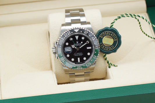 Rolex GMT-Master II 126720VTNR Oyster 40mm Sprite Full-Set 2023