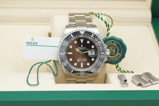 Rolex Sea-Dweller 43 Red 126600 Schwarz Full-Set 2020