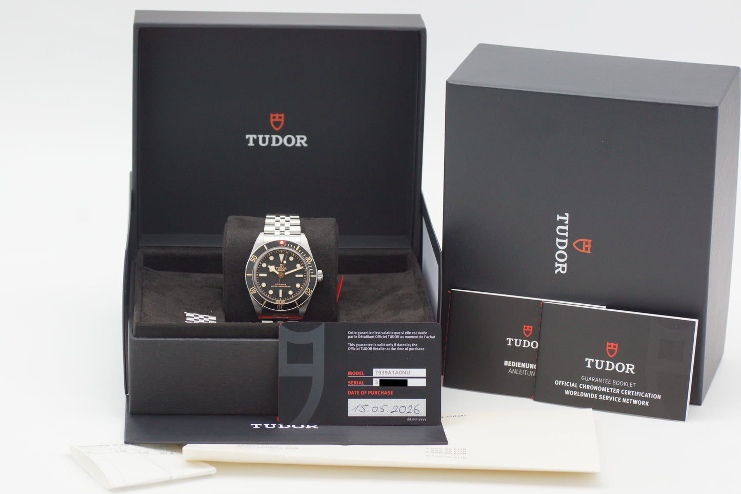 Tudor Black Bay fifty-eight M7939A1A0NU Schwarz Full-Set 2026
