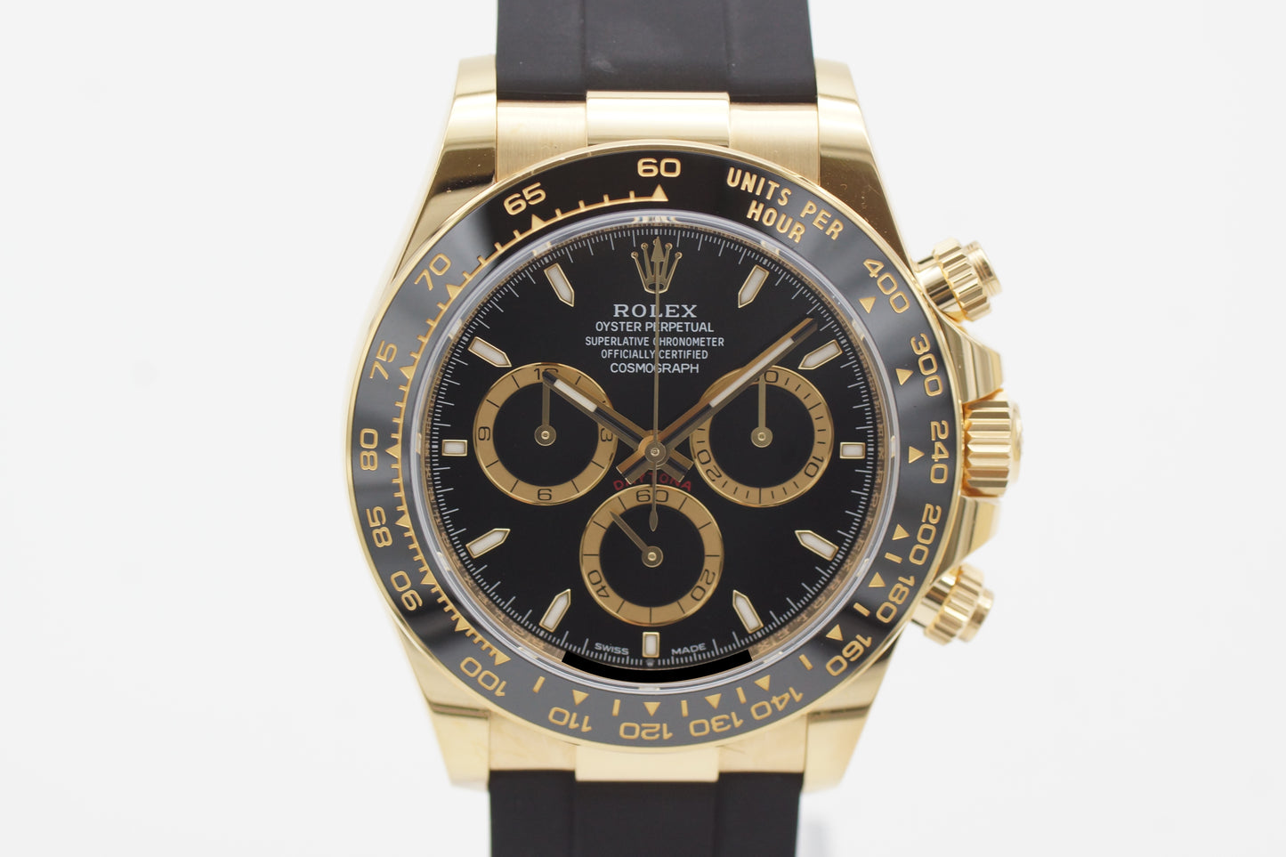 Rolex Daytona 126518LN Gelbgold Oysterflex Schwarz 2025