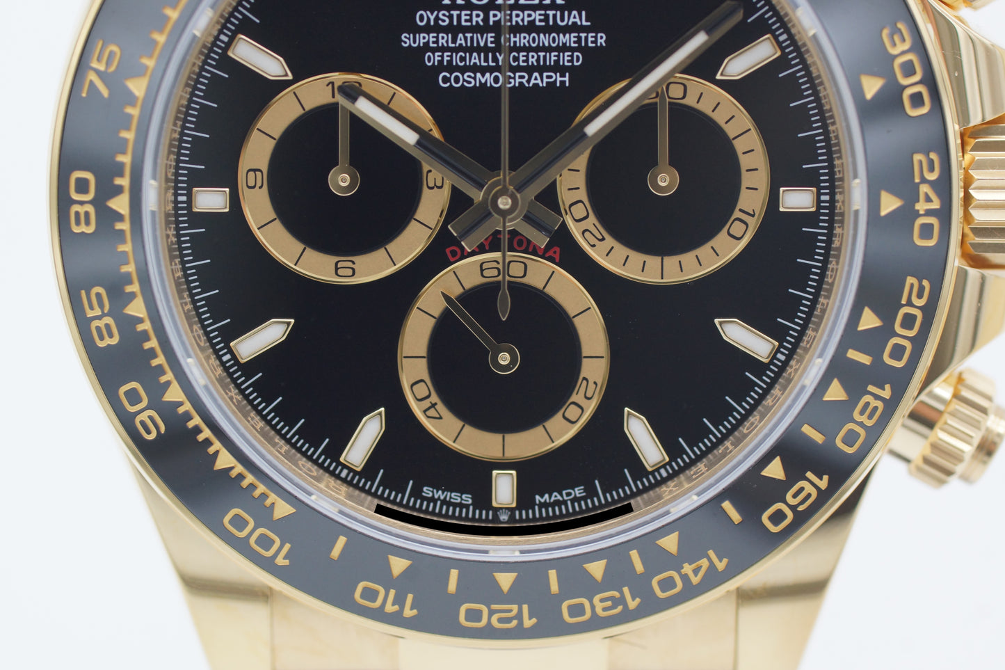 Rolex Daytona 126518LN Gelbgold Oysterflex Schwarz 2025