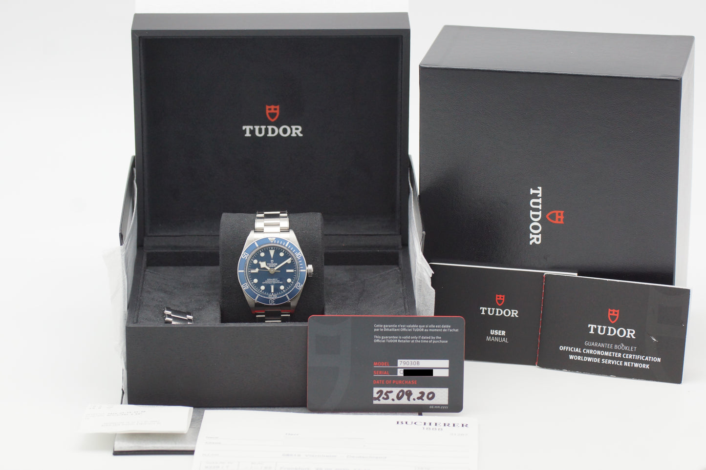 Tudor Black Bay Fifty-Eight 79030B Blau Full-Set 2020