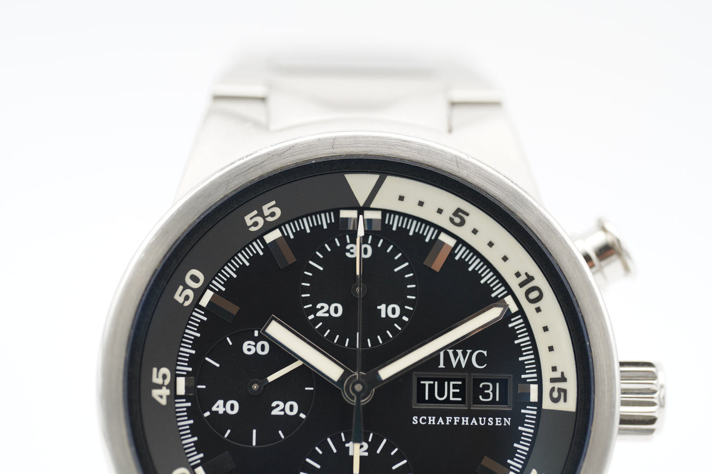 IWC Aquatimer Chronograph IW371928 Schwarz Full-Set 2014