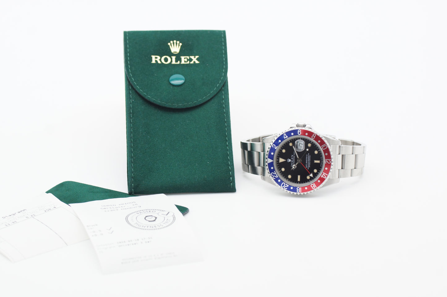 Rolex GMT-Master II 16710 1991 Etui