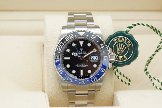 Rolex GMT-Master II Batman 126710BLNR Full-Set 06/2025