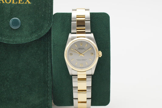 Rolex Oyster Perpetual 31 Bicolor 77483 Grau 2001