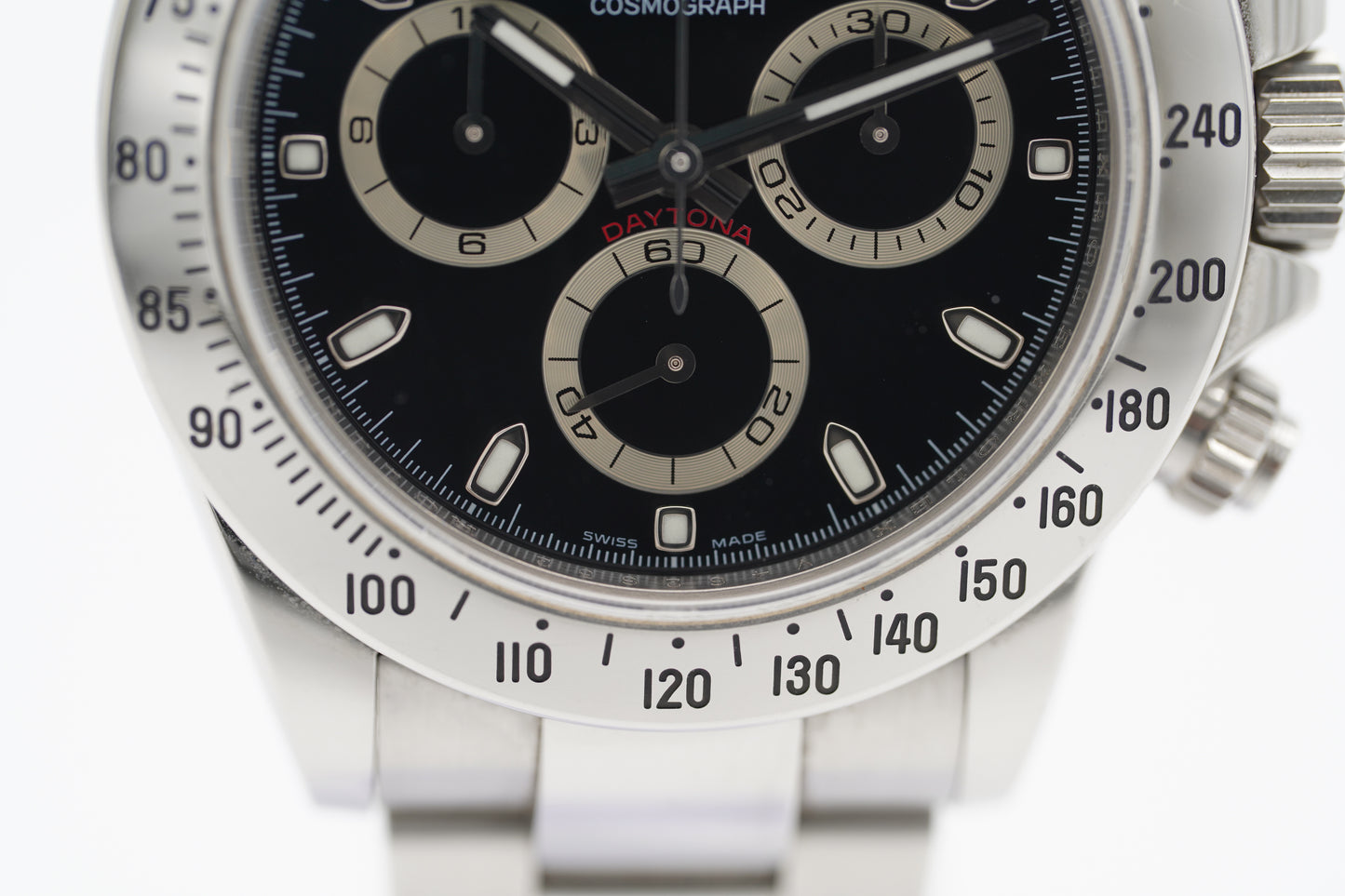 Rolex Daytona Chosmograph Lange Schließe 116520 Schwarz Etui 2009