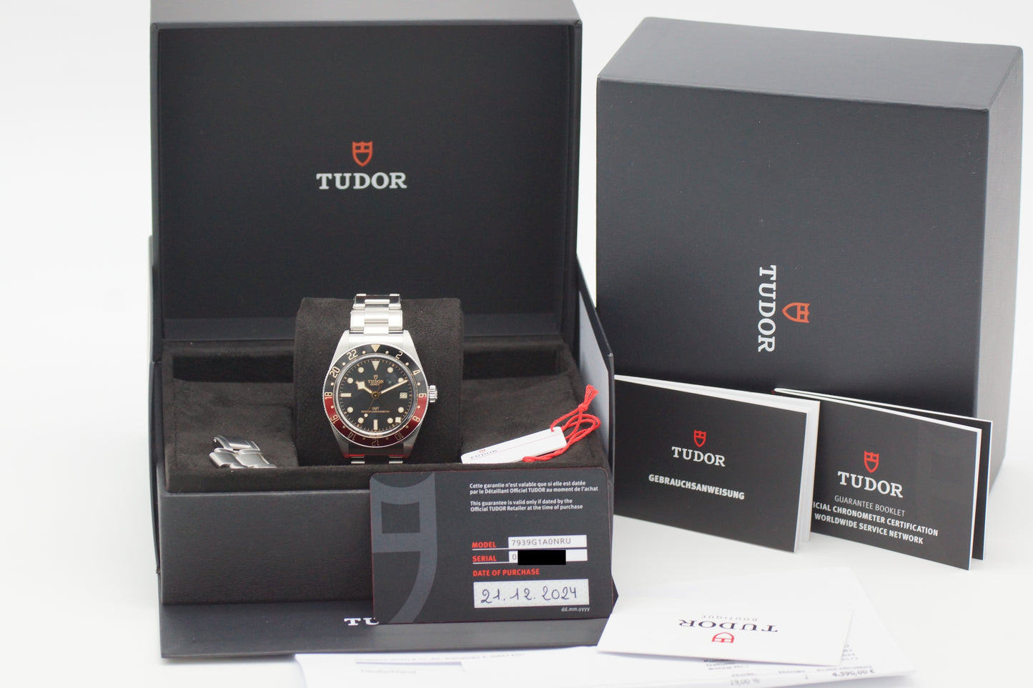 Tudor Black Bay 58 GMT M7939G1A0NRU Schwarz Full-Set 2024