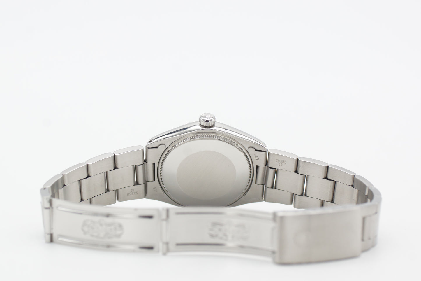 Rolex Oyster Perpetual 34 Schwarz 1002 Etui 1978