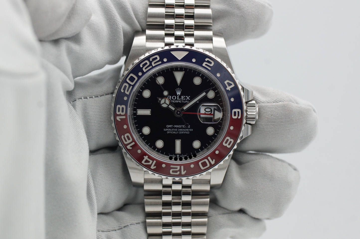 Rolex GMT-Master II Pepsi 126710BLRO Jubilee Full-Set 2021