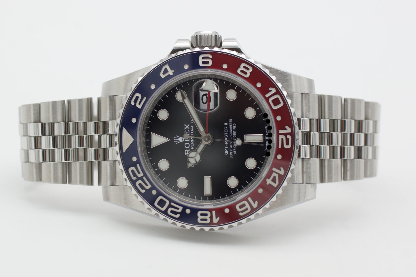 Rolex GMT-Master II Pepsi 126710BLRO Jubilee Full-Set 2021