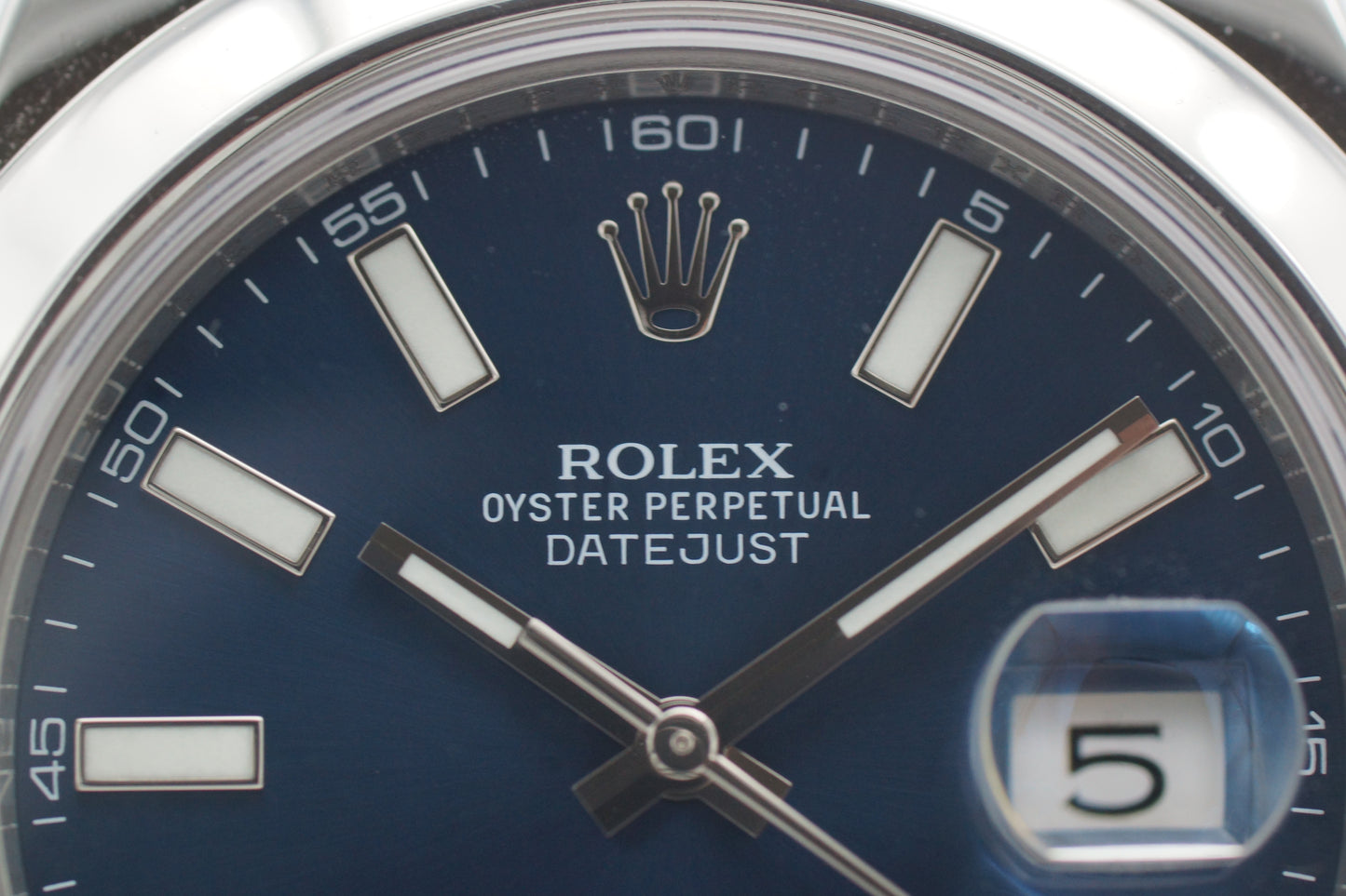 Rolex Datejust II Blau 116300 Box/Papiere 2012