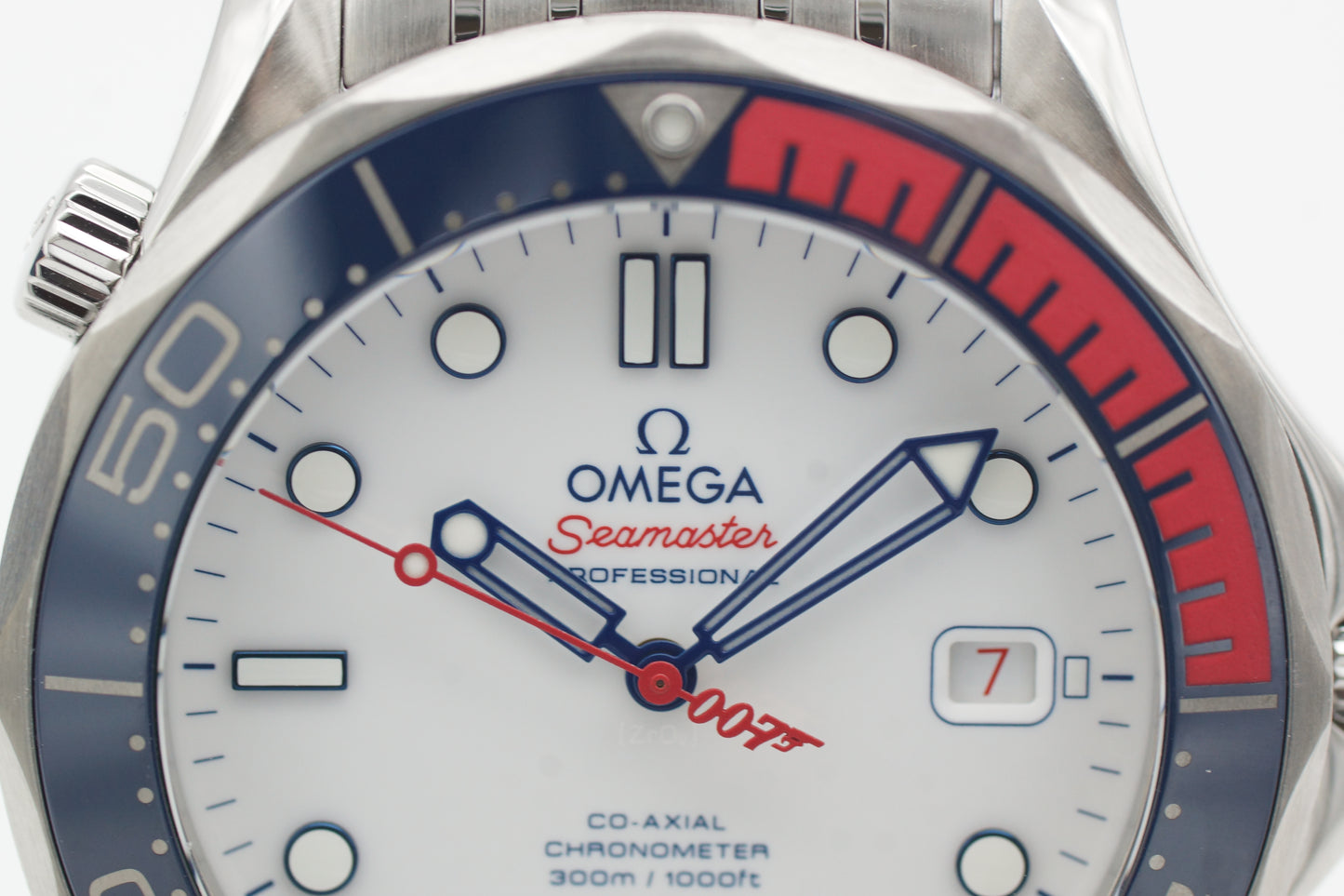 Omega Seamaster Diver 300M Commander Watch 212.32.41.20.04.001 Weiß 2017 Full-Set
