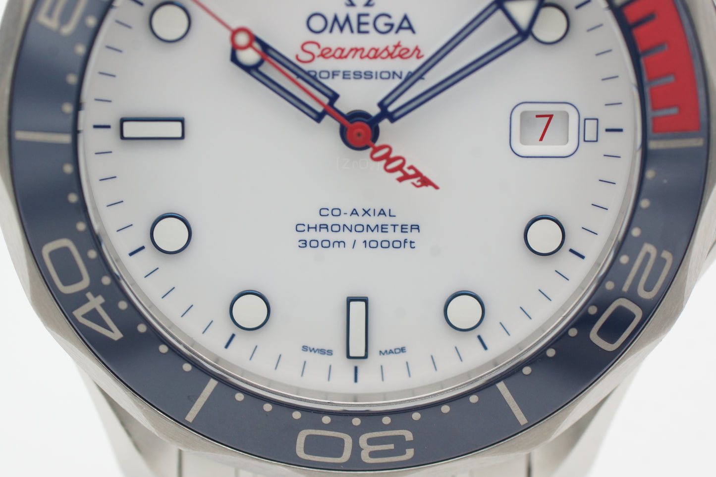 Omega Seamaster Diver 300M Commander Watch 212.32.41.20.04.001 Weiß 2017 Full-Set