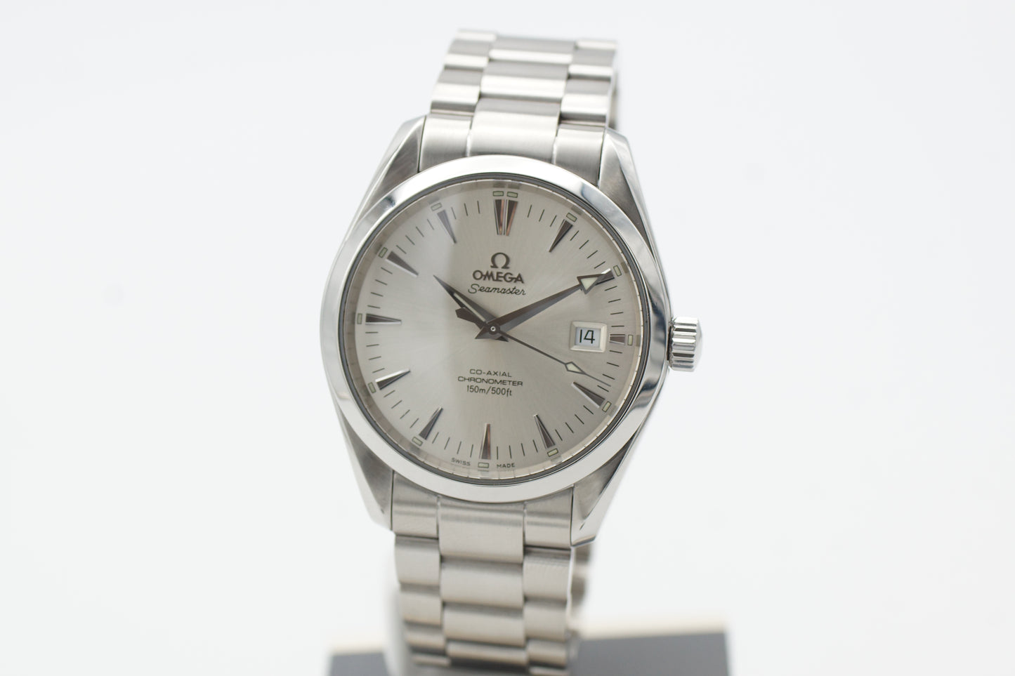 Omega Seamaster Aqua Terra Co-Axial 2503.30 Silber 39mm Box/Papiere 2005