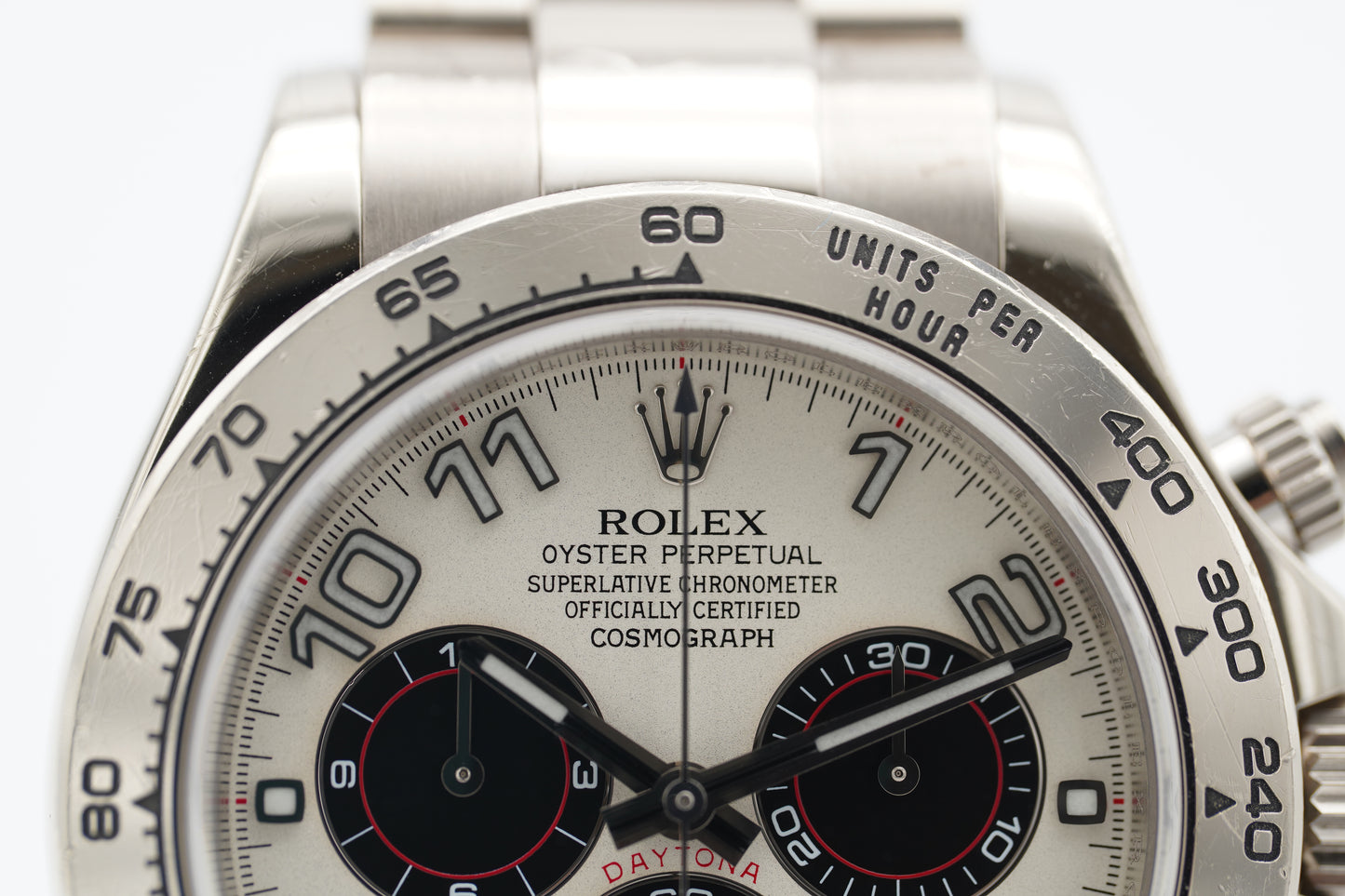 Rolex Daytona Weißgold 116509 Racing Panda Full-Set 2011 (LC100)