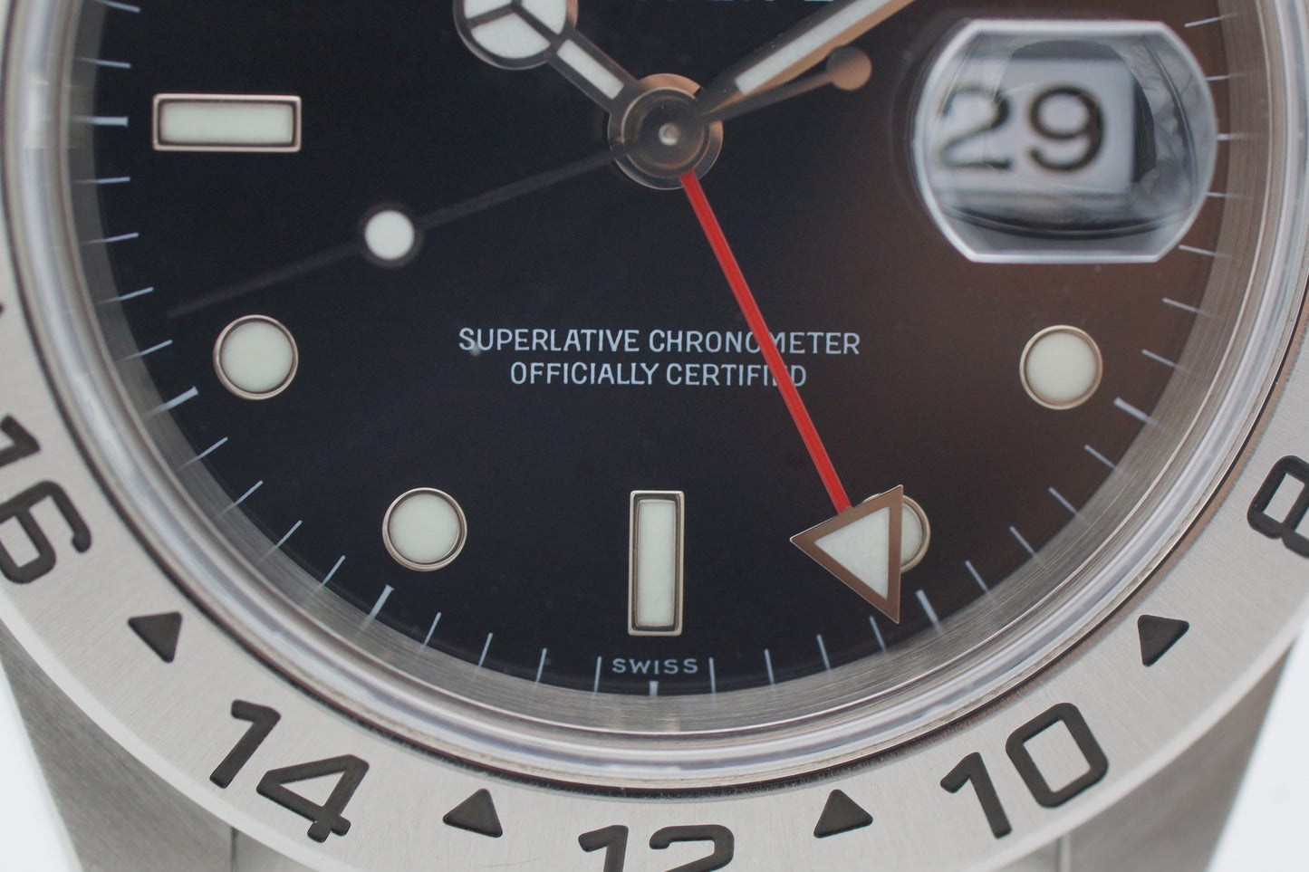 Rolex Explorer II 16570 Schwarz 40 mm Full-Set 1999