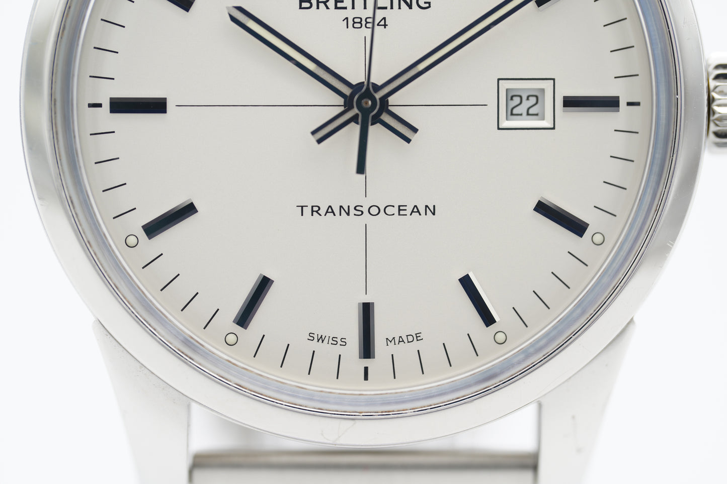 Breitling Transocean Day & Date A4531012 43 mm Papiere 2015 DE