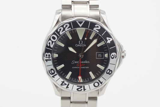 Omega Seamaster GMT 50th Anniversary 2534.50 Box 2005